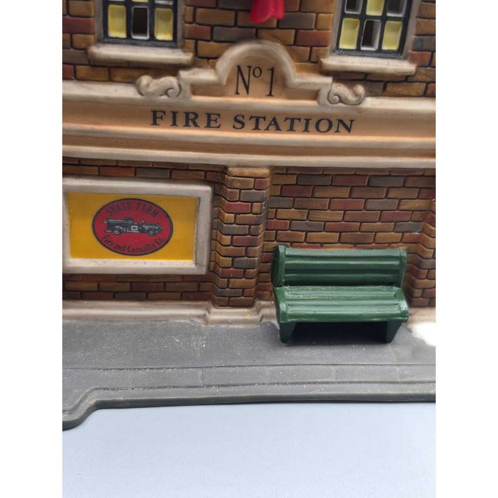 Dept 56 Profiles Fire Station No 1 State Farm 65th Anniversary 2000 #05709 - Picture 8 of 16
